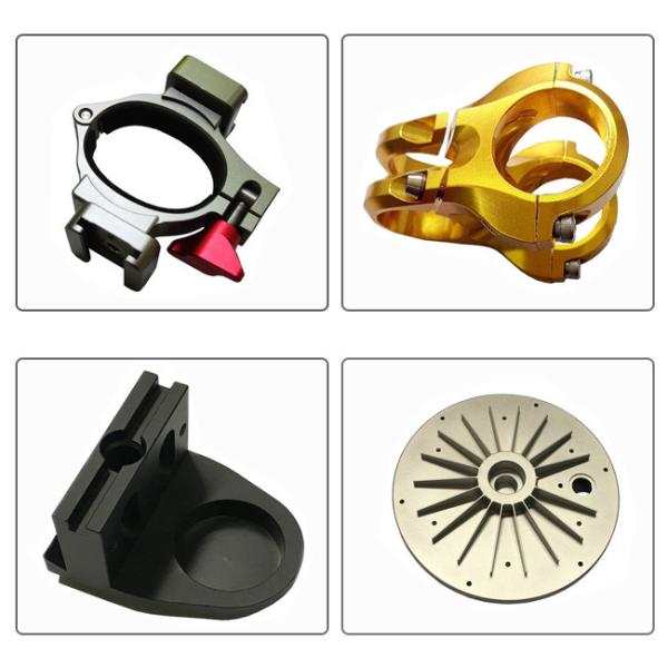 Aluminium Parts Machining Turning Manufacturing Process Fabricated Metal 0.005mm Tolerance