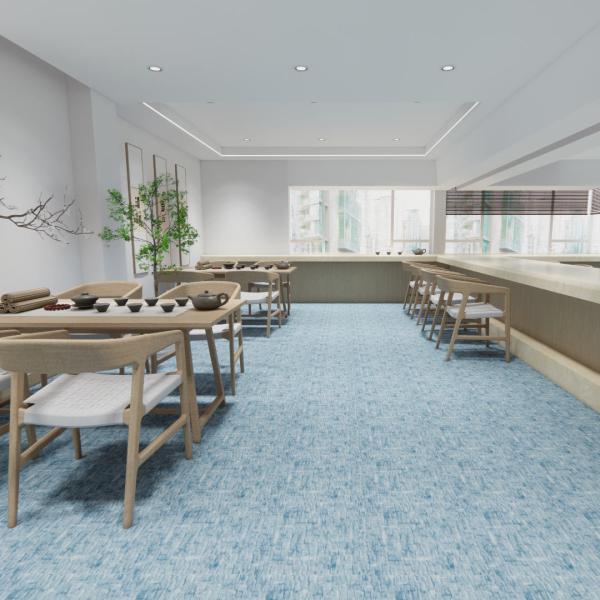 Heterogeneous Flooring Tough Scratch-Resistant and Soft Underfoot for High-Traffic Areas