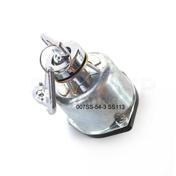 2 Keys Excavator Electric Parts Ignition Switch Starter 007SS-54-3 SS113 For HD880 HD770 HD550 HD400 HD250