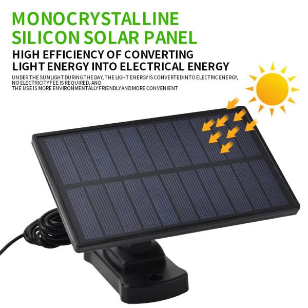 a parede do diodo emissor de luz de 300w Pir Sensor Outdoor Solar ilumina 171 o diodo emissor de luz SMD 200x135x115mm