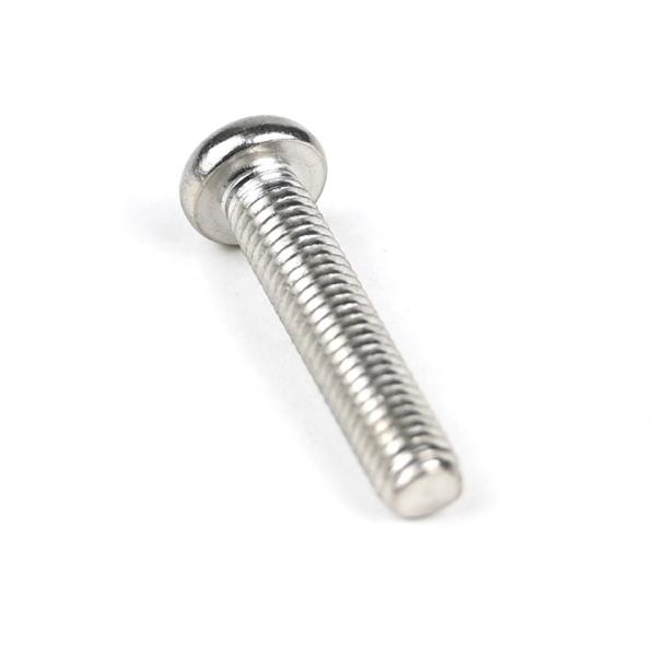 SUS304 Thread Cutting Pan Head Torx M5 X 20mm Machine Screws for Shelving ZINC Finish