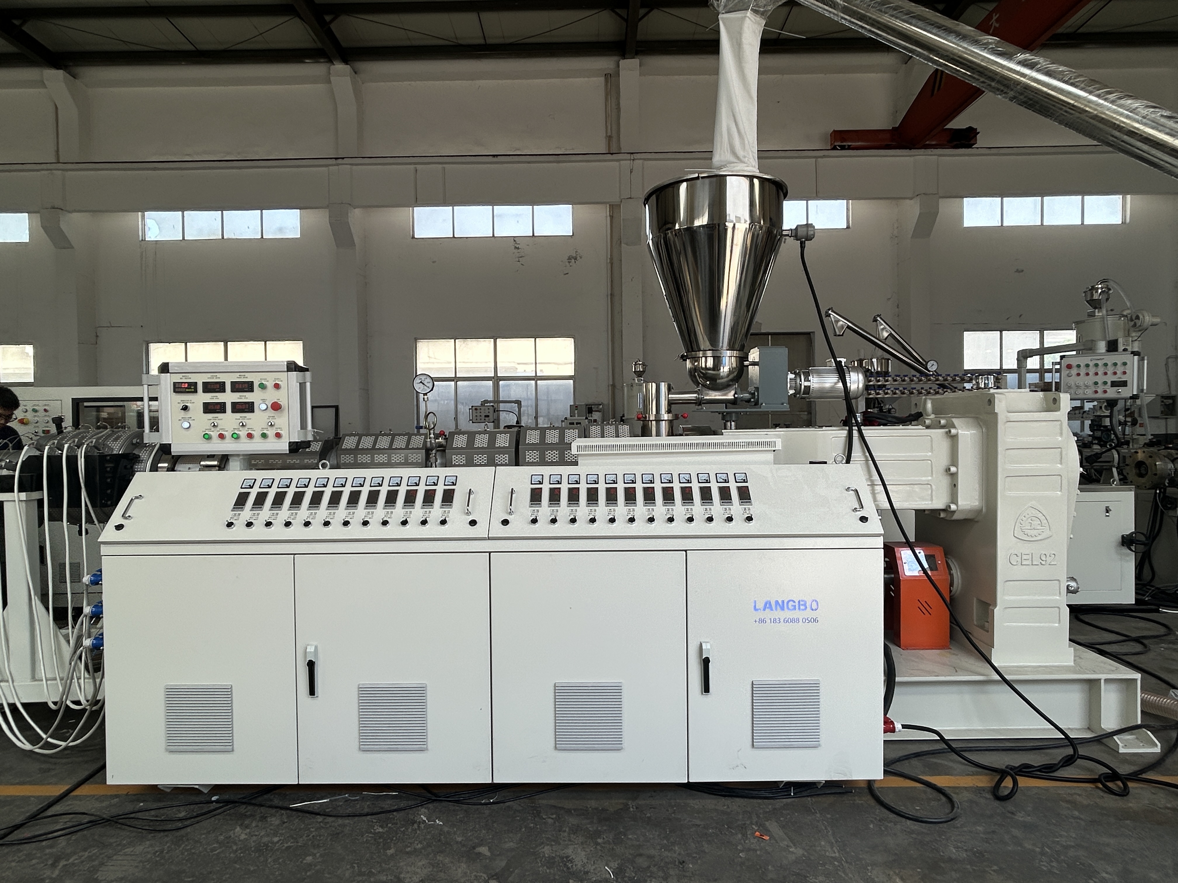 Plastic Production Line Pvc Electrical Conduit Pipe Manufacturing Machine