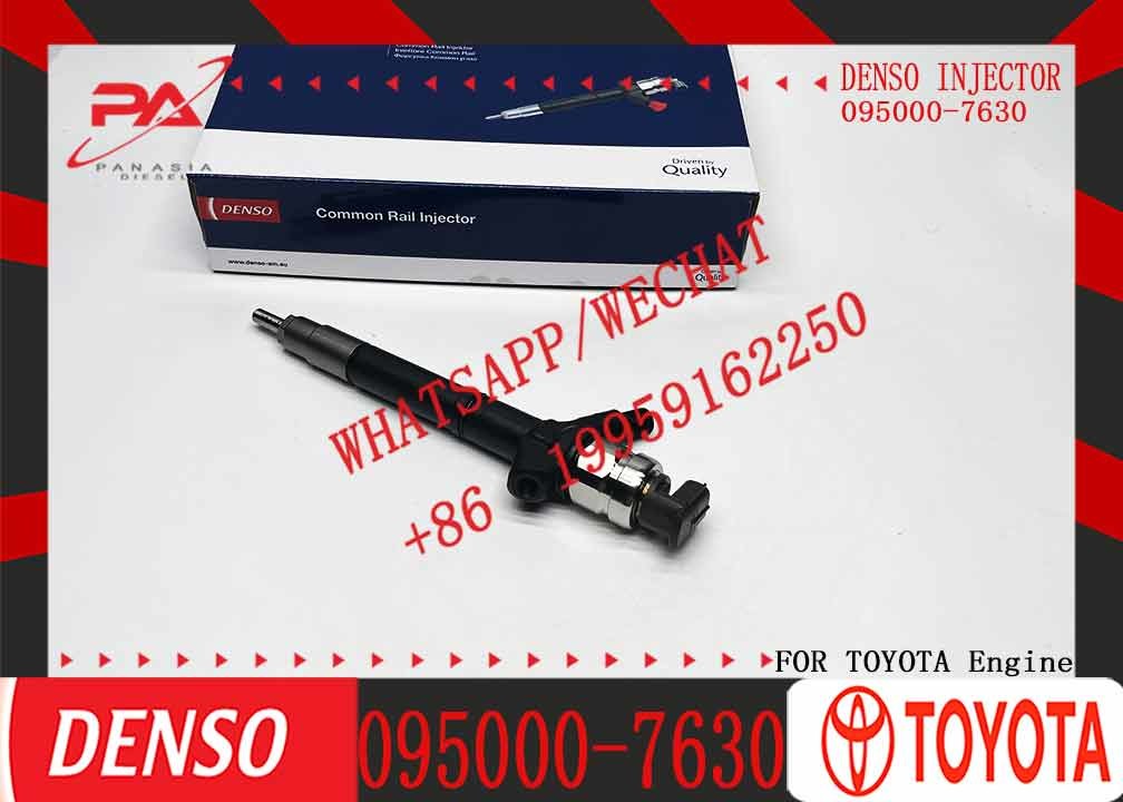 Горячая продажа Сборка топливного инжектора 23670-0R170 Дизельный двигатель топливный инжектор 095000-7630 Для TOYOTA RAV4