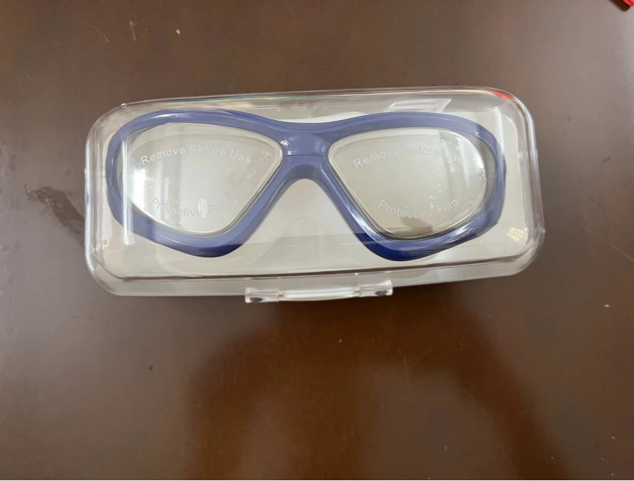 Professional Swimming Glasses Electroplated Swimming Goggles Anti Fog Lenses And Adjustable Strap