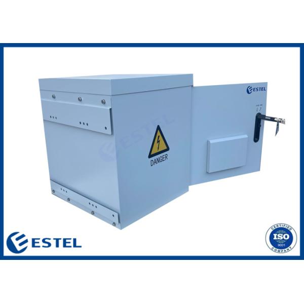 19 Inch IP55 Outdoor Telecom Enclosure Floor Mounting Front Access