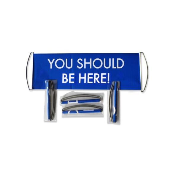 Personalised Vinyl Banner Signs / Sports Handle Full Color Vinyl Banners