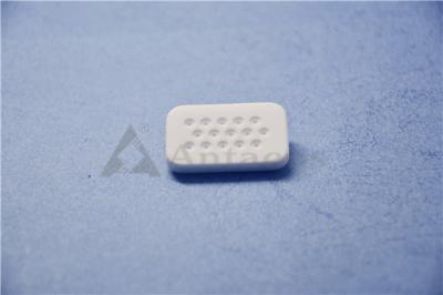 Advanced Technical Alumina Ceramic Insulator High Hardness Connector For Battery