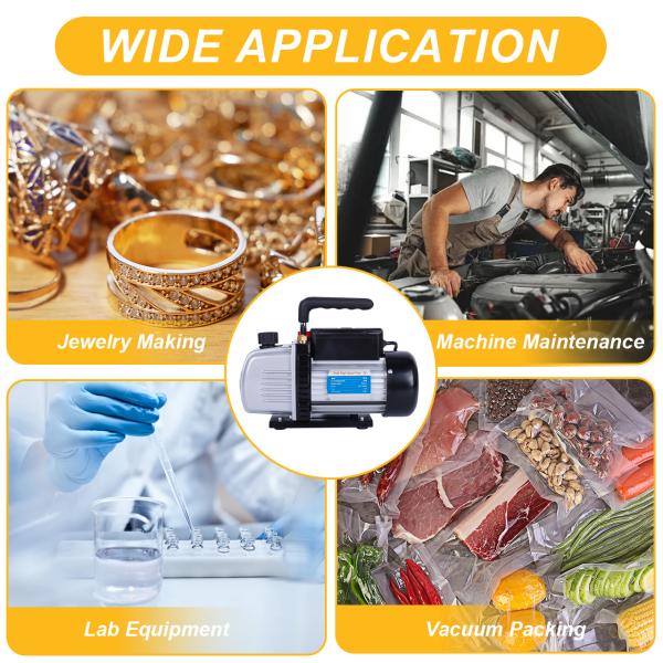 Профессиональный вакуумный насос Tooltos 4CFM 1/3HP