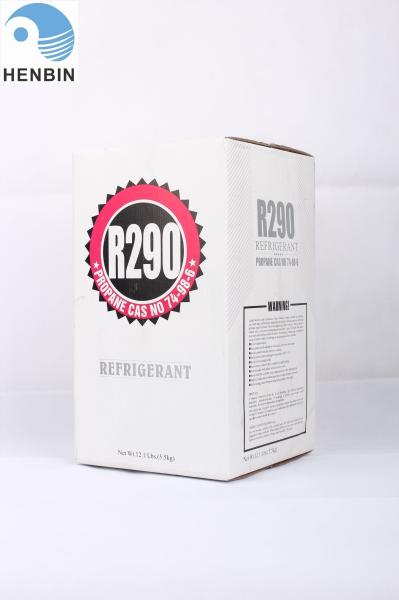 99.5 9.5kg Propane R290 Refrigerant Tank Colorless And Clear