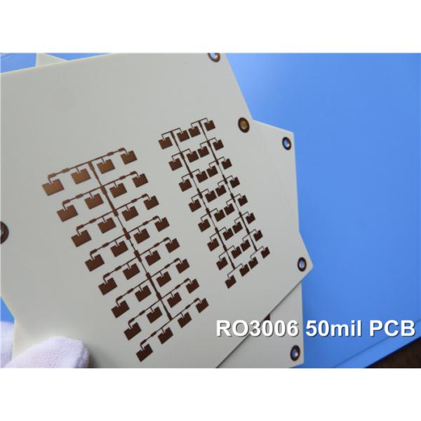 Rogers RO3006 RF Printed Circuit Board 2-Layer Rogers 3006 50mil 1.27mm Microwave PCB with Immersion Gold