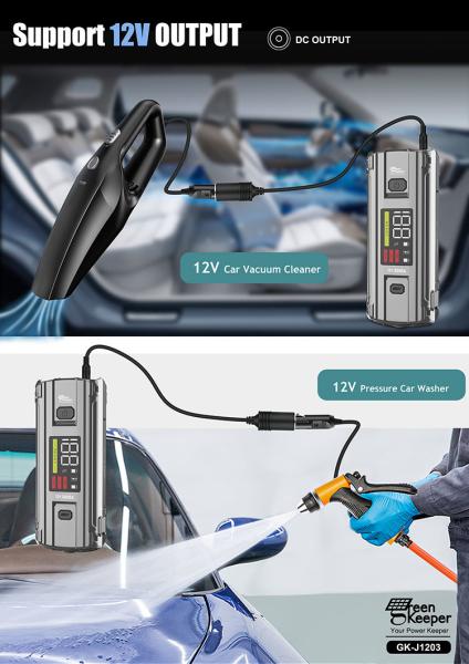 Multifunctional Electric Vehicle Car Charger 12v/24v Smart Battery Charger Booster Jump Starter