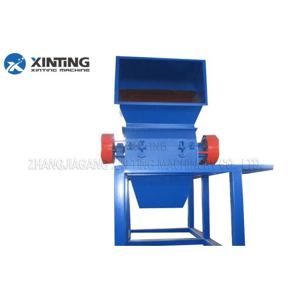 LDPE Plastic Scrap Recycling Machine , PET Bottle Recycling Line 300-3000kg/Hr Capacity