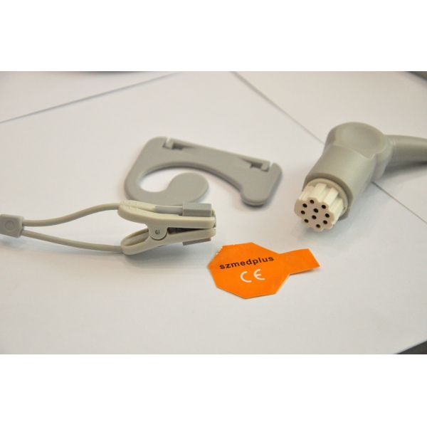 Datex Ohmeda Compatible Adult Ear Clip Direct-Connect SpO2 Sensor - OXY-E4-N