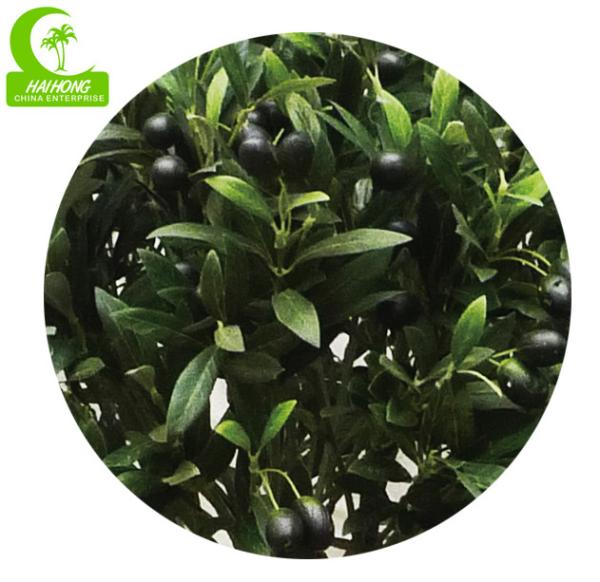 Árvore artificial 110cm alta antienvelhecimento da folha, Olive Tree Faux Plant Realistic