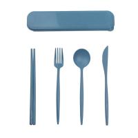 Accessoires de table écologiques légers de qualité alimentaire de paille de blé de fibre de 4 PC