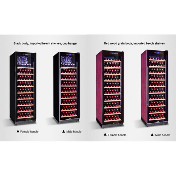 595*690*1795mm 140W Commercial Wine Display Cooler