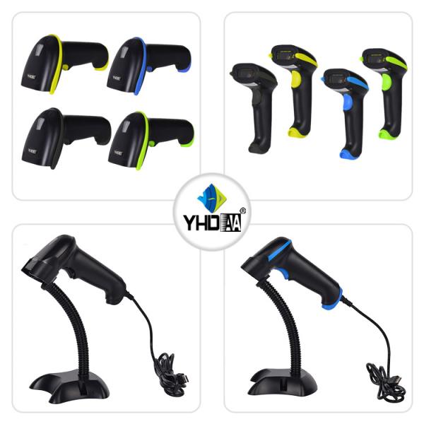 1D Wired Barcode Scanner Handheld Laser Bar Code Reader USB RS232 TTL Interface