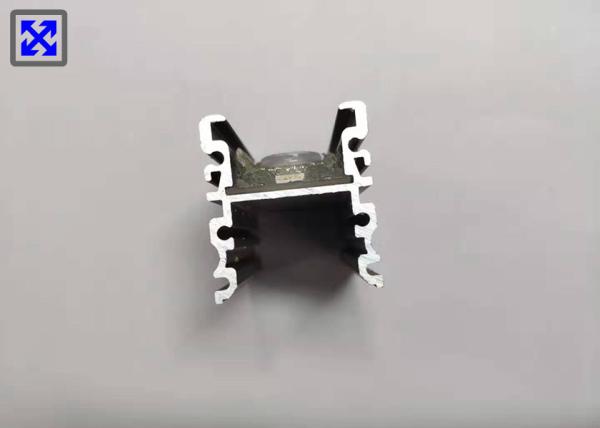 Gray Color Anodized Aluminum LED Strip Profiles T5 State With GB Standard
