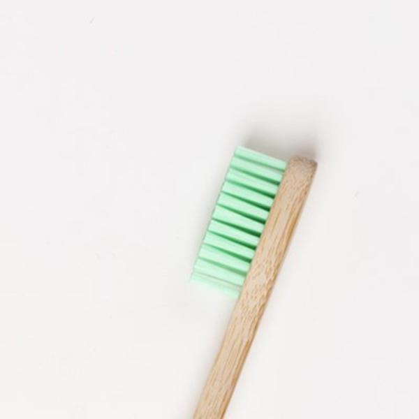 Logotipo de bambu da tela de seda da pintura à pistola da vara da escova de dentes do punho do carvão vegetal redondo