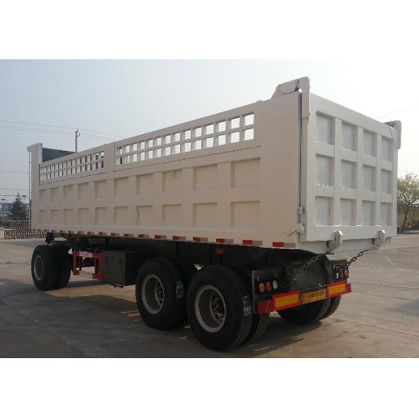 Árboles 60Tons el 11m del camión volquete 3 del remolque para el negocio de la mina y de construcción