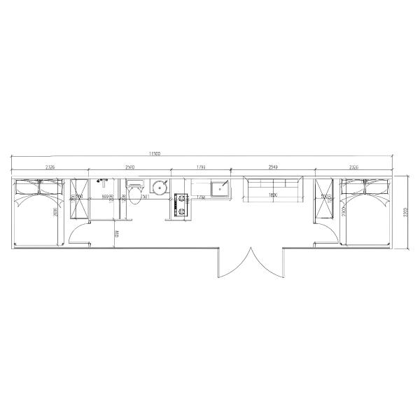 Galvanized Steel Space Capsule House Apple Cabin With Kitchen And Bathroom