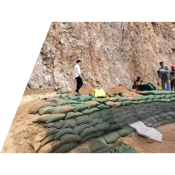Earthbag Slope Protection Geo Fabric Bag for River Side and Online Technical Support
