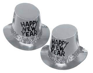 A hot-selling laser hat. New Year's carnival paper hat. New Year party holiday products. New Year's birthday hat.