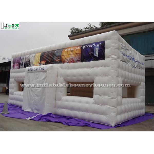 Barraca inflável multifuncional do cubo, barraca inflável para a exposição