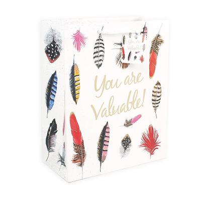 Thickness custom 300gsm paper bag logo printed tool packaging bags