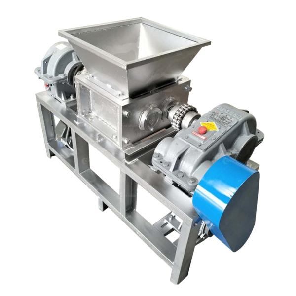 Máquina de trituração de ossos de porco de gado de aço inoxidável 380V/50Hz com capacidade de 200-300kg/h