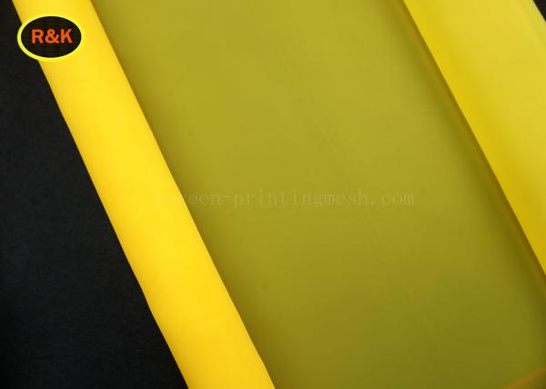 Low Elasticity Monofilament Screen Printing Mesh / Monofilament Polyester Screens