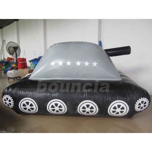 танк ткани брезента PVC 0.6mm раздувной военный для спорта пейнтбола