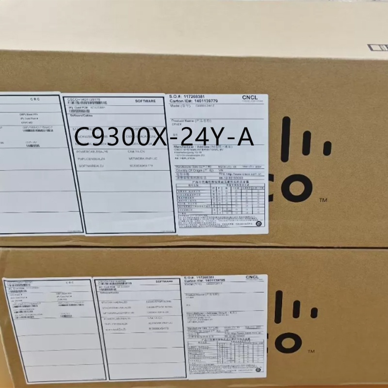 C9300X-24Y-A Series Expandable Three layer Core Switch 24 port Gigabit Optical Port Uplink