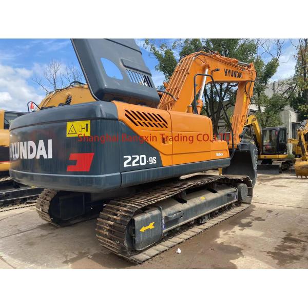 21000 KG Machine Weight 2020 Used Hyundai 220-9S Crawler Excavator for Construction