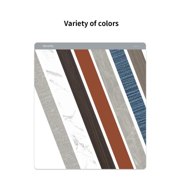 PVC Wall Panel Ceiling Material Skirt Stone Plastic Panel for Hotel