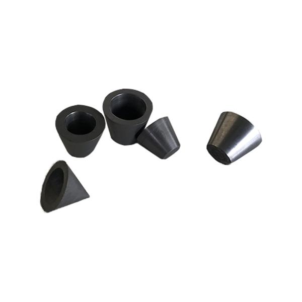 Melting Graphite Crucible for Electric Furnaces 85mm Top Diameter High Purity Material