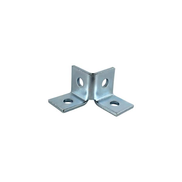 Galvanized Steel Channel Base Plate 6mm Thickness Q235 Material