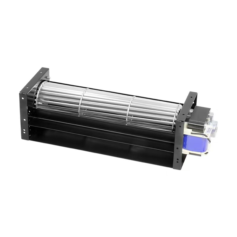 High-Volume Silent Long Cross-Flow Fan HY-60 Series OEM Aluminum Alloy AC220V