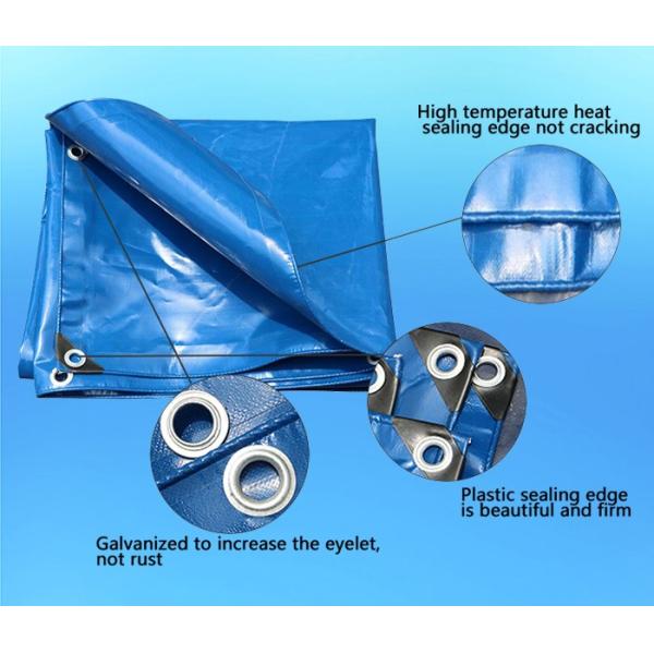 Custom PVC Coated Waterproof Tarpaulin Fabric Waterproof Truck Cover
