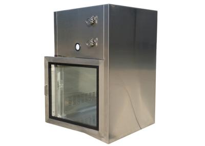 OEM SS 201 Dynamic Cleanroom Pass Box With Software Computer Interlocking Door