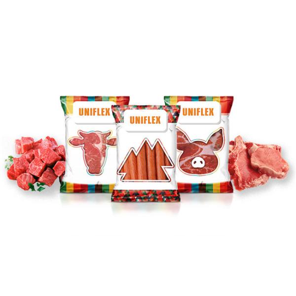 Прозрачный вакуумный мешок для замороженной и кипяченой пищи из уплотненного нейлона