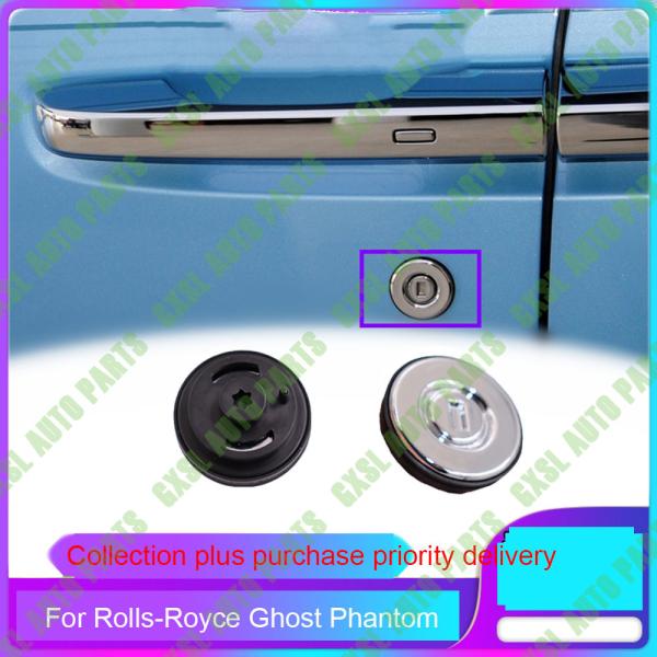 For Rolls-Royce Ghost Phantom Door Lock Cylinder Blocking Protective Key Cover OEM 51217310275