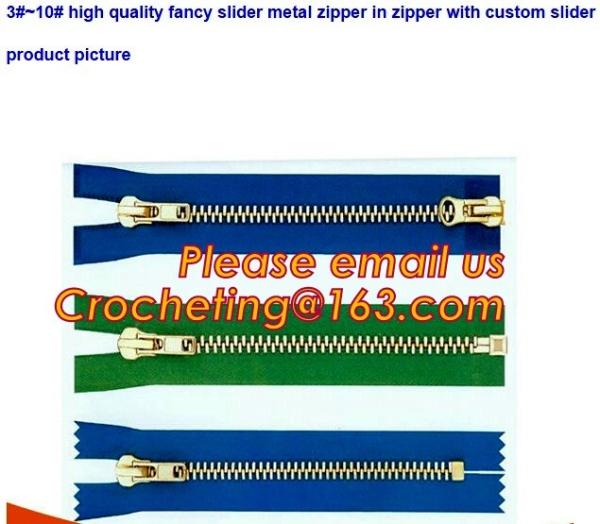 Cheap prices garment accessory fancy duvet cover zipper hot sale, zipper open end fashion garment zippers no 5 rose gold