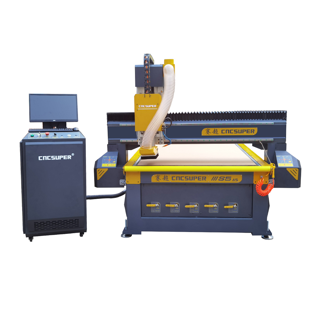 Servo Motors Drives CNC Router Machine With 5.5KW Water Cooling Spindle