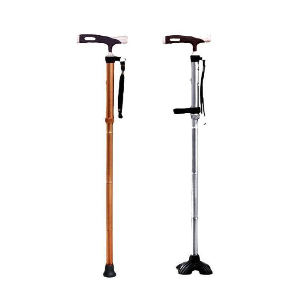 YFH-GZ005 Bâtons de marche pliants en aluminium avec plaquette anti-dérrapage