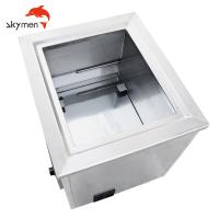 Líquido de limpeza ultrassônico industrial 53L do SUS de JP-180ST AC240V para as peças do rolamento do trem