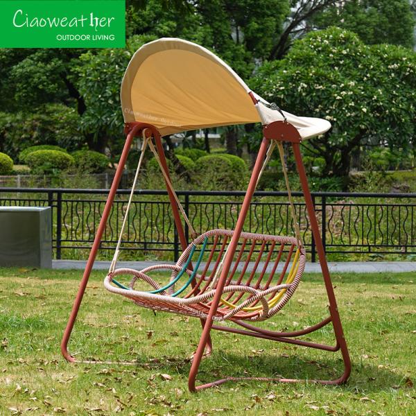 Customized Color Garden Swing Chairs Patio Backyard Outdoor Swing Canopy Seat Cushions Cover for Backyard Furniture