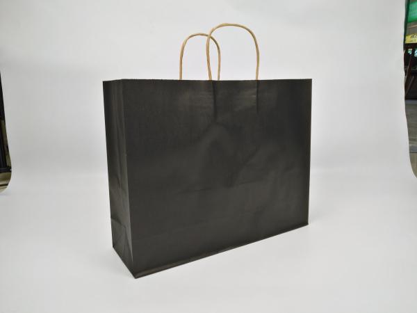 Customized Biodegradable Paper Gift Bag With Handles Gift Kraft Paper Tea Shopping