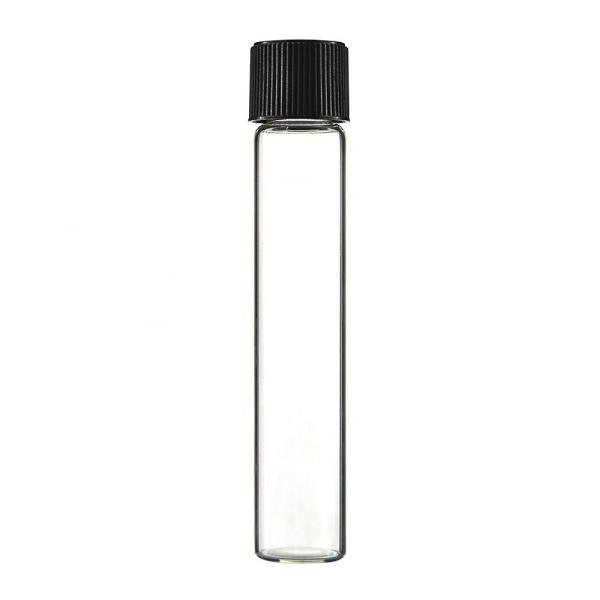 Smell Proof Glass Pre Roll Tubes Childproof Lid Custom Pre Roll Tubes With Screw Cap