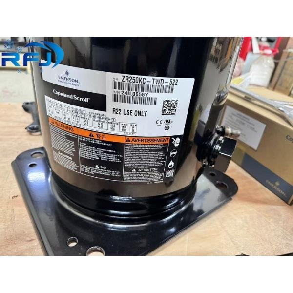 ZR250KC-TWD-522 Hermetic  Scroll Compressor Refrigerent R22